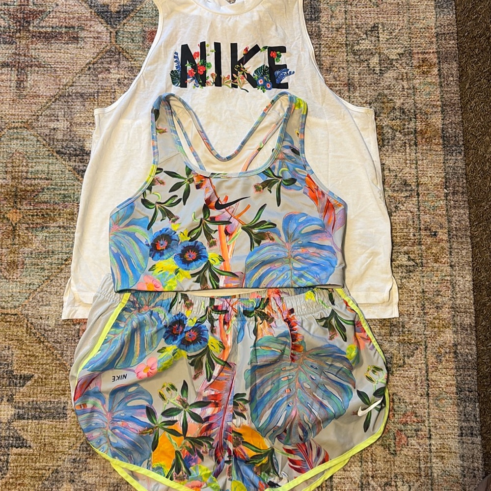 Three-piece short set